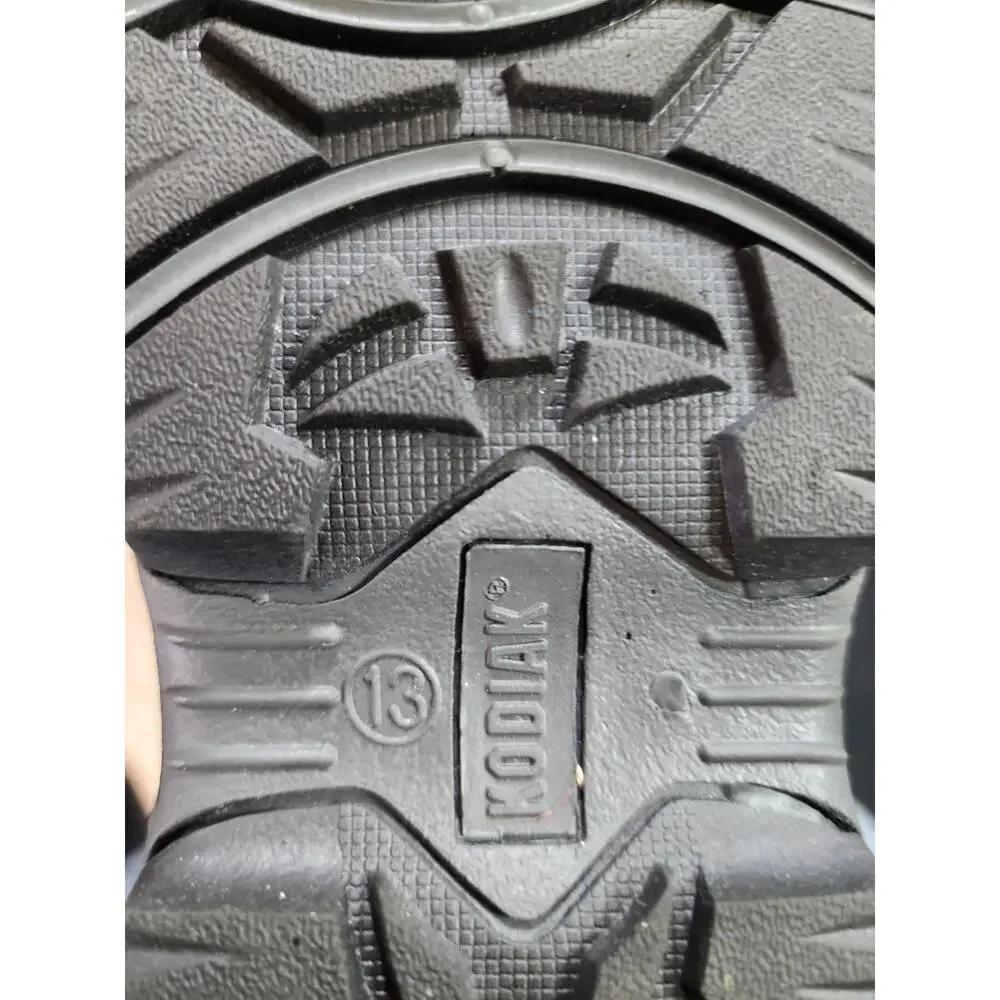 Kodiak Childrens Size 13 Black Winter Snow Boots Water Resistant Winterwear